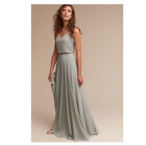 Jenny Yoo Inesse Chiffon Gown